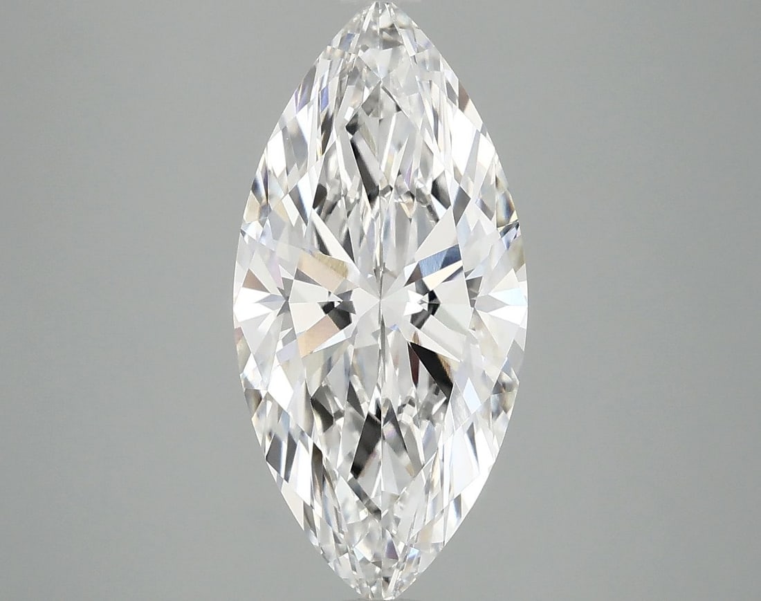 Loose Diamond - MARQUISE 3.1ct F VVS2: Loose Diamond - MARQUISE 3.1ct F VVS2 Source: This is a real non-mined Diamond that has been grown in a lab Shape: MARQUISE Carats: 3.1 Color: F Clarity: VVS2 Certification: IGI Video: