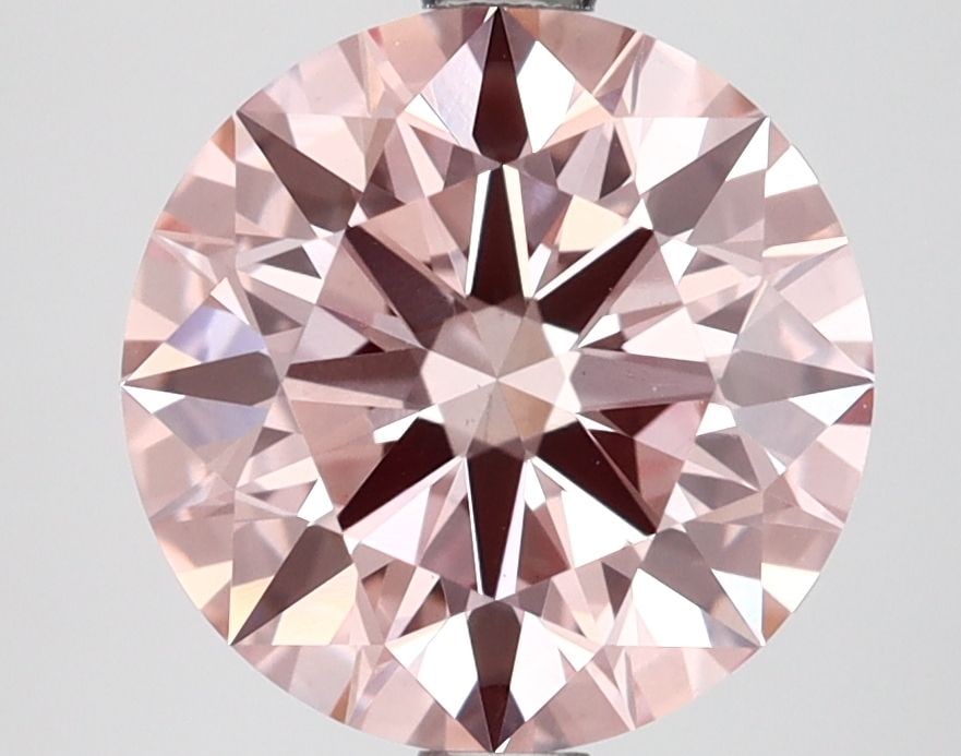 Ideal Loose Diamond - ROUND 2.81ct Fancy Intense Pink VS1: Ideal Loose Diamond - ROUND 2.81ct Fancy Intense Pink VS1 Source: This is a real non-mined Diamond that has been grown in a lab Shape: ROUND Carats: 2.81 Color: Fancy Intense Pink Certification: IGI V