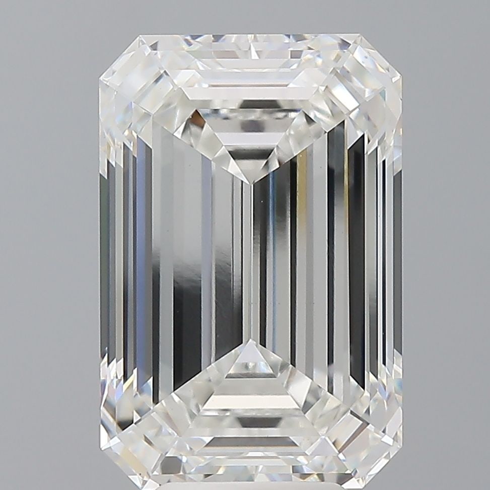 Loose Diamond - EMERALD 7.53ct F VS1: Loose Diamond - EMERALD 7.53ct F VS1 Source: This is a real non-mined Diamond that has been grown in a lab Shape: EMERALD Carats: 7.53 Color: F Clarity: VS1 Certification: IGI Video: