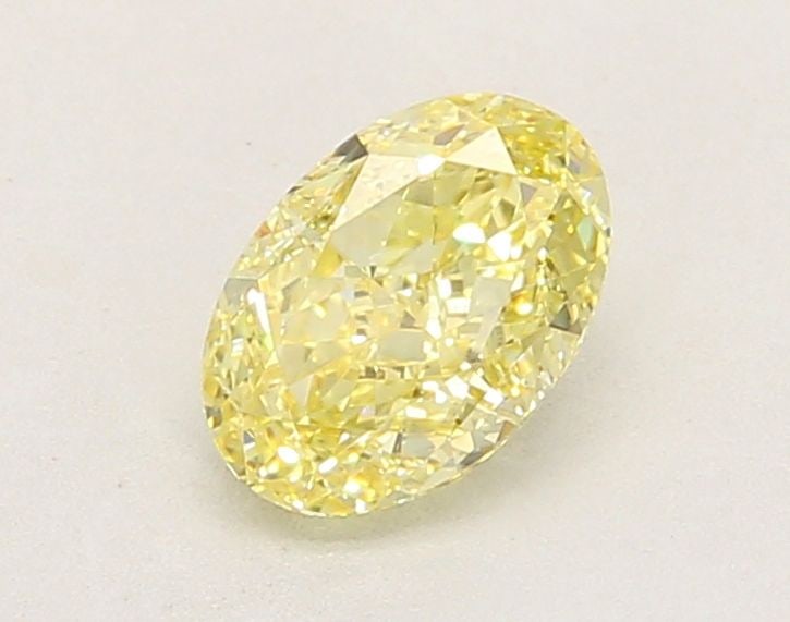 Loose Diamond - OVAL 1.07ct Fancy Intense Yellow VVS2: Loose Diamond - OVAL 1.07ct Fancy Intense Yellow VVS2 Source: This is a real non-mined Diamond that has been grown in a lab Shape: OVAL Carats: 1.07 Color: Fancy Intense Yellow Certification: IGI Vide