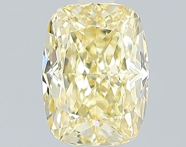 Loose Diamond - CUSHION MODIFIED 1.83ct Fancy Vivid Yellow VVS2: Loose Diamond - CUSHION MODIFIED 1.83ct Fancy Vivid Yellow VVS2 Source: This is a real non-mined Diamond that has been grown in a lab Shape: CUSHION MODIFIED Carats: 1.83 Color: Fancy Vivid Yellow Cer