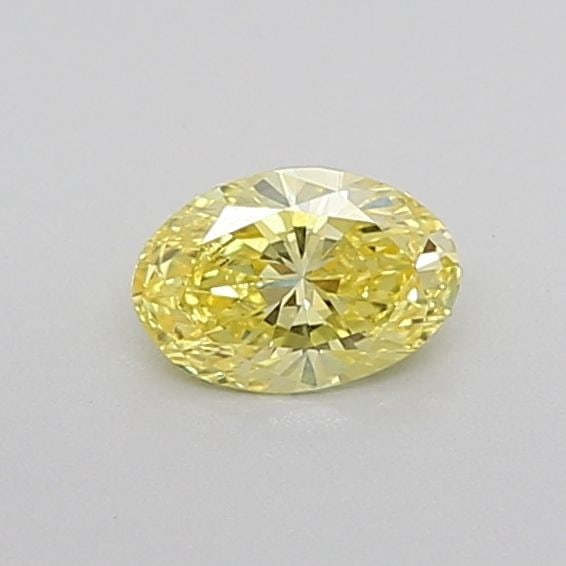 Loose Diamond - OVAL 0.3ct Fancy Vivid Yellow VVS2: Loose Diamond - OVAL 0.3ct Fancy Vivid Yellow VVS2 Source: This is a real non-mined Diamond that has been grown in a lab Shape: OVAL Carats: 0.3 Color: Fancy Vivid Yellow Certification: IGI Video: