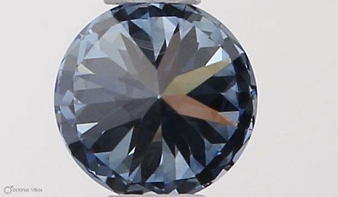 Loose Diamond - ROUND 0.32ct Fancy Vivid Blue VS2 (1 of 1)