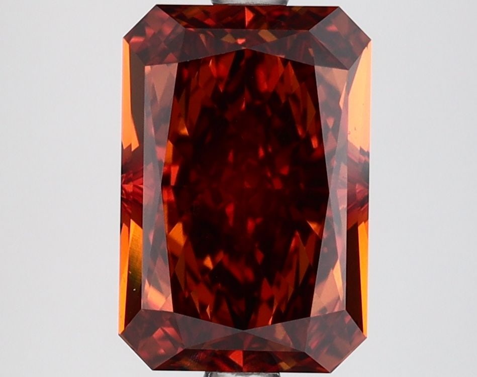 Loose Diamond - RADIANT 3.1ct Fancy Orange VS1 (1 of 1)