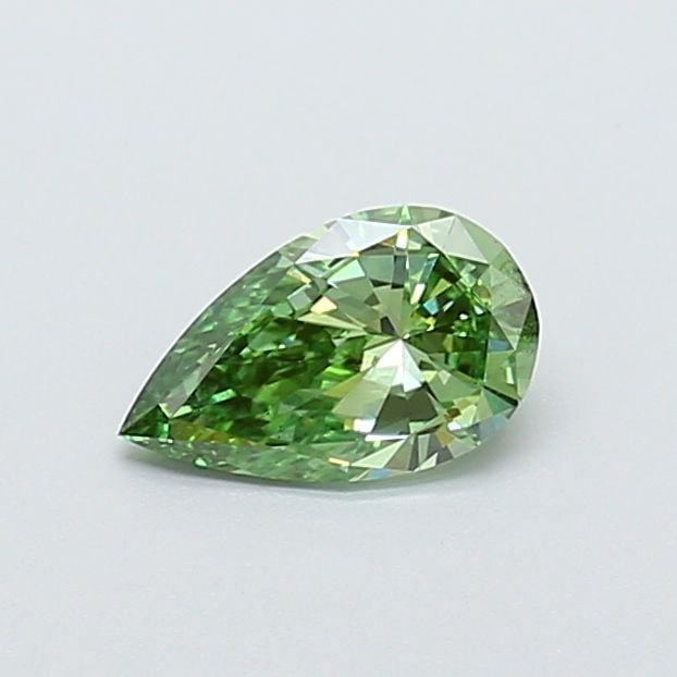 Loose Diamond - PEAR 1.0ct Fancy Vivid Green VS2 (1 of 1)