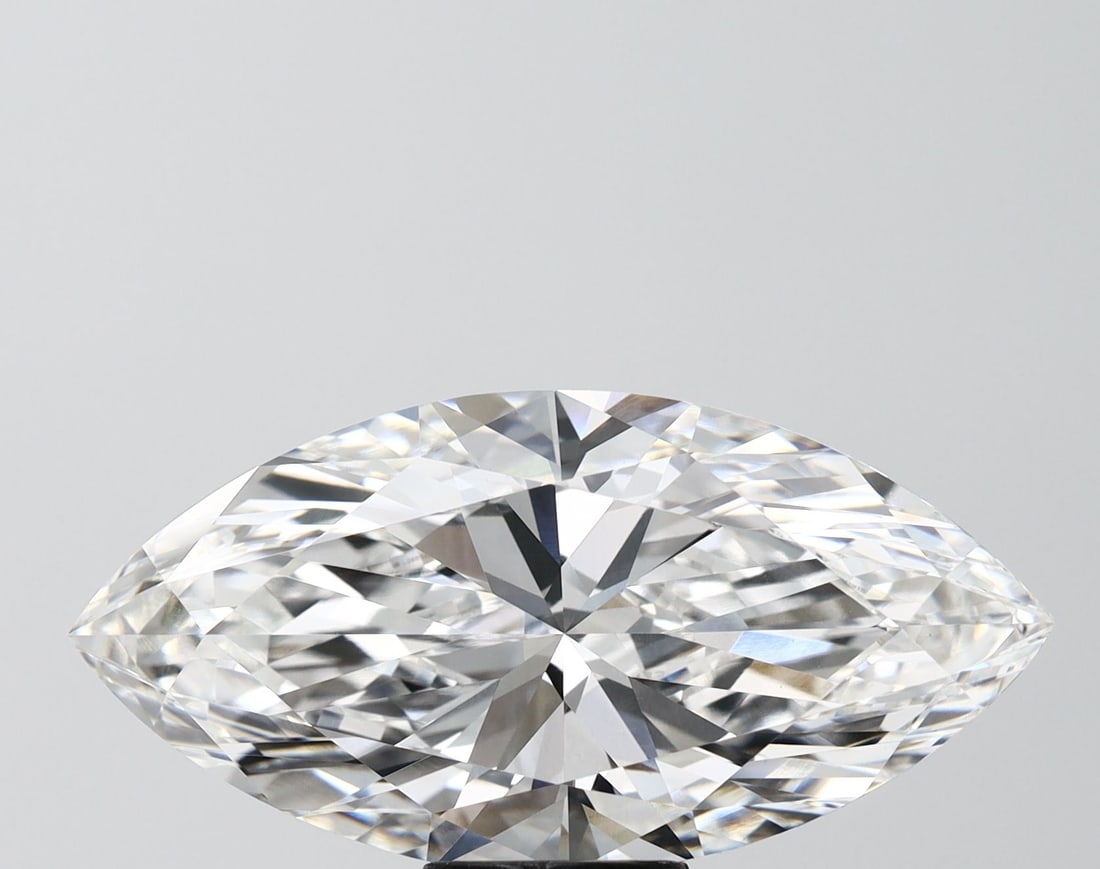 Loose Diamond - MARQUISE 9.34ct F VVS2: Loose Diamond - MARQUISE 9.34ct F VVS2 Source: This is a real non-mined Diamond that has been grown in a lab Shape: MARQUISE Carats: 9.34 Color: F Clarity: VVS2 Certification: IGI Video: