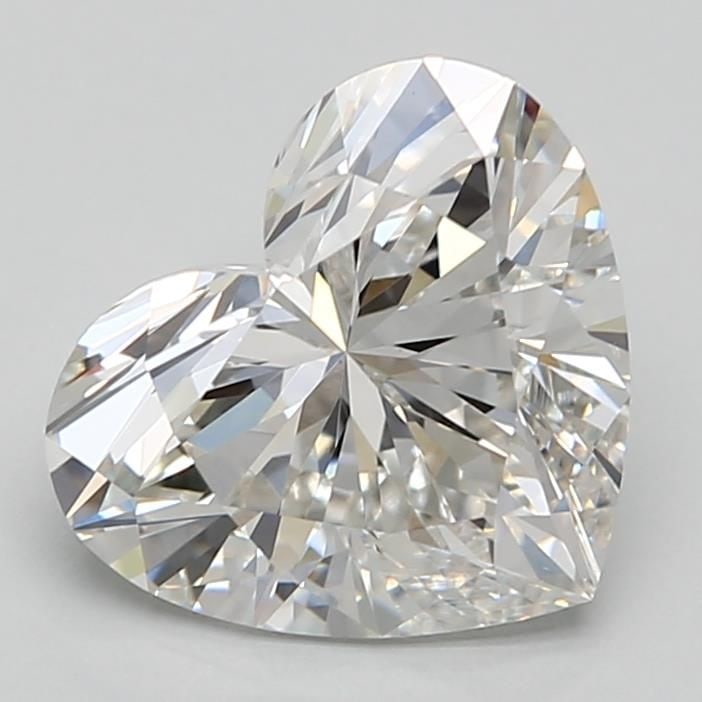 Loose Diamond - HEART 2.0ct H VVS1: Loose Diamond - HEART 2.0ct H VVS1 Source: This is a real non-mined Diamond that has been grown in a lab Shape: HEART Carats: 2.0 Color: H Clarity: VVS1 Certification: GIA Video: