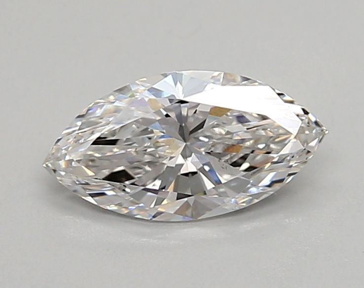 Loose Diamond - MARQUISE 0.8ct D VS1: Loose Diamond - MARQUISE 0.8ct D VS1 Source: This is a real non-mined Diamond that has been grown in a lab Shape: MARQUISE Carats: 0.8 Color: D Clarity: VS1 Certification: IGI Video: