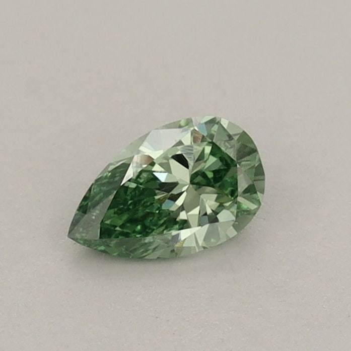 Loose Diamond - PEAR 0.29ct Fancy Vivid Green VVS2 (1 of 1)