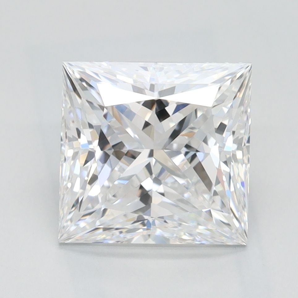 Loose Diamond - PRINCESS 2.09ct D VVS2: Loose Diamond - PRINCESS 2.09ct D VVS2 Source: This is a real non-mined Diamond that has been grown in a lab Shape: PRINCESS Carats: 2.09 Color: D Clarity: VVS2 Certification: IGI Video: Video Link 