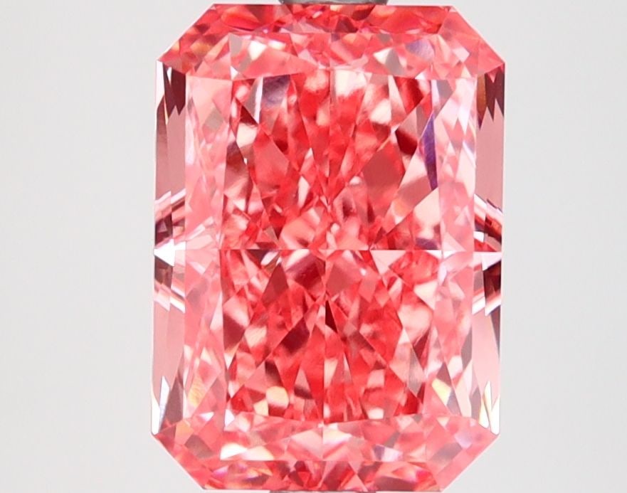 Loose Diamond - RADIANT 2.79ct Fancy Vivid Pink VVS2 (1 of 1)