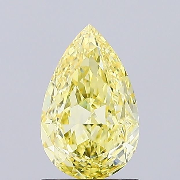 Loose Diamond - PEAR 1.09ct Fancy Intense Brownish Yellow VVS2: Loose Diamond - PEAR 1.09ct Fancy Intense Brownish Yellow VVS2 Source: This is a real non-mined Diamond that has been grown in a lab Shape: PEAR Carats: 1.09 Color: Fancy Intense Brownish Yellow Certi