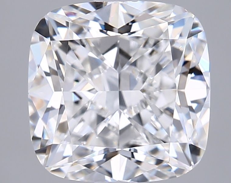 Loose Diamond - CUSHION MODIFIED 3.22ct E VVS2: Loose Diamond - CUSHION MODIFIED 3.22ct E VVS2 Source: This is a real non-mined Diamond that has been grown in a lab Shape: CUSHION MODIFIED Carats: 3.22 Color: E Clarity: VVS2 Certification: IGI Vide