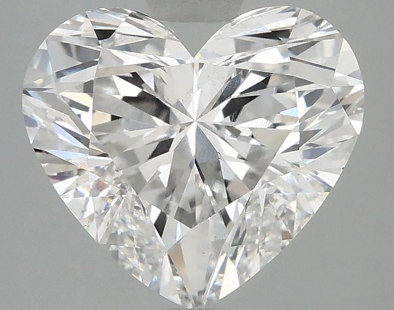 Loose Diamond - HEART 3.1ct E VS2: Loose Diamond - HEART 3.1ct E VS2 Source: This is a real non-mined Diamond that has been grown in a lab Shape: HEART Carats: 3.1 Color: E Clarity: VS2 Certification: IGI Video: