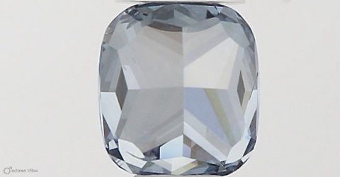 Loose Diamond - CUSHION MODIFIED 0.35ct Fancy Vivid Blue SI2: Loose Diamond - CUSHION MODIFIED 0.35ct Fancy Vivid Blue SI2 Source: This is a real non-mined Diamond that has been grown in a lab Shape: CUSHION MODIFIED Carats: 0.35 Color: Fancy Vivid Blue Certific
