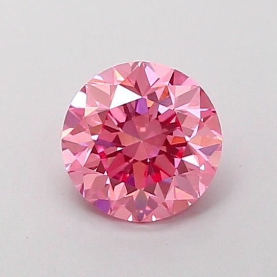 Loose Diamond - ROUND 1.09ct Fancy Vivid Pink VS1: Loose Diamond - ROUND 1.09ct Fancy Vivid Pink VS1 Source: This is a real non-mined Diamond that has been grown in a lab Shape: ROUND Carats: 1.09 Color: Fancy Vivid Pink Certification: IGI Video: