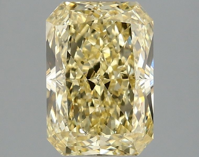 Loose Diamond - RADIANT 2.05ct Fancy Intense Yellow VS2: Loose Diamond - RADIANT 2.05ct Fancy Intense Yellow VS2 Source: This is a real non-mined Diamond that has been grown in a lab Shape: RADIANT Carats: 2.05 Color: Fancy Intense Yellow Certification: IGI