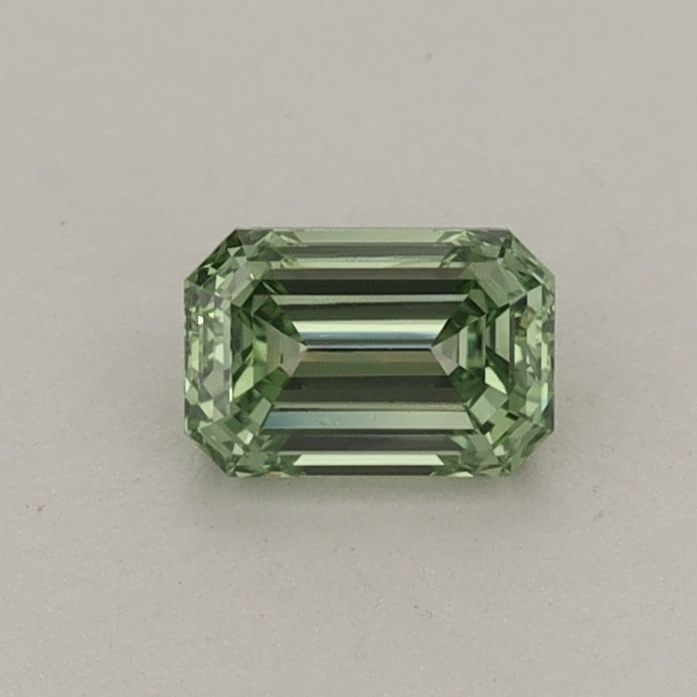 Loose Diamond - EMERALD 0.45ct Fancy Vivid Green VS1 (1 of 1)