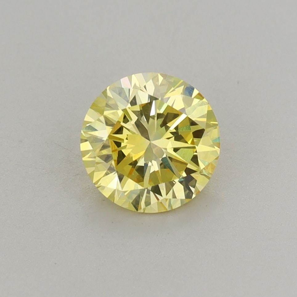 Loose Diamond - ROUND 0.92ct Fancy Vivid Yellow VVS2 (1 of 1)