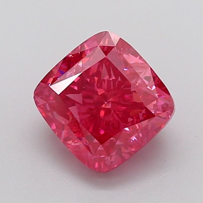 Loose Diamond - CUSHION MODIFIED 3.08ct Fancy Vivid Pink VS1 (1 of 1)
