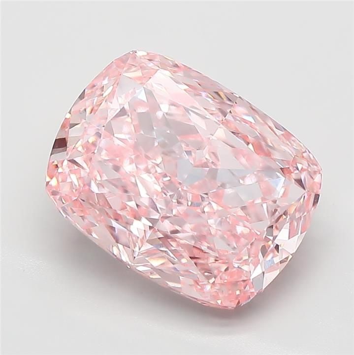 Loose Diamond - CUSHION MODIFIED 6.01ct Fancy Vivid Pink VVS2: Loose Diamond - CUSHION MODIFIED 6.01ct Fancy Vivid Pink VVS2 Source: This is a real non-mined Diamond that has been grown in a lab Shape: CUSHION MODIFIED Carats: 6.01 Color: Fancy Vivid Pink Certifi