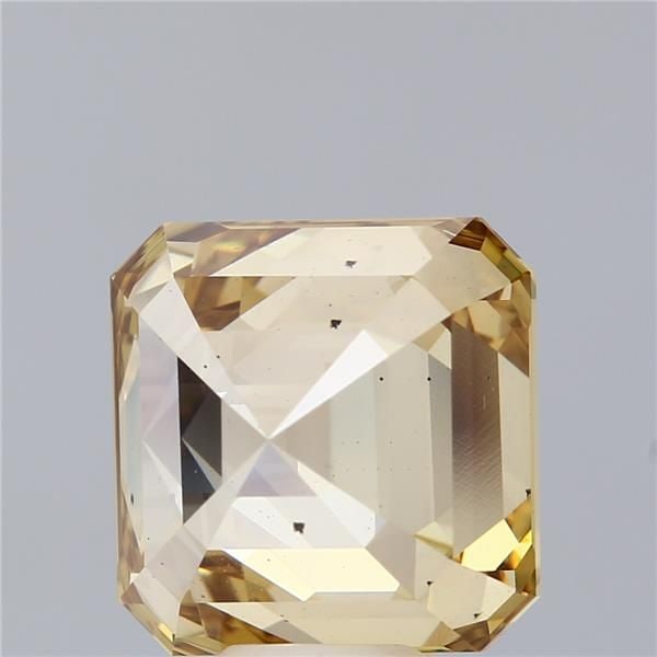 Loose Diamond - ASSCHER 10.06ct Fancy Intense Brownish Yellow SI1: Loose Diamond - ASSCHER 10.06ct Fancy Intense Brownish Yellow SI1 Source: This is a real non-mined Diamond that has been grown in a lab Shape: ASSCHER Carats: 10.06 Color: Fancy Intense Brownish Yello