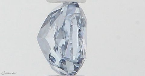 Loose Diamond - CUSHION MODIFIED 0.33ct Fancy Intense Blue VVS2 (1 of 1)