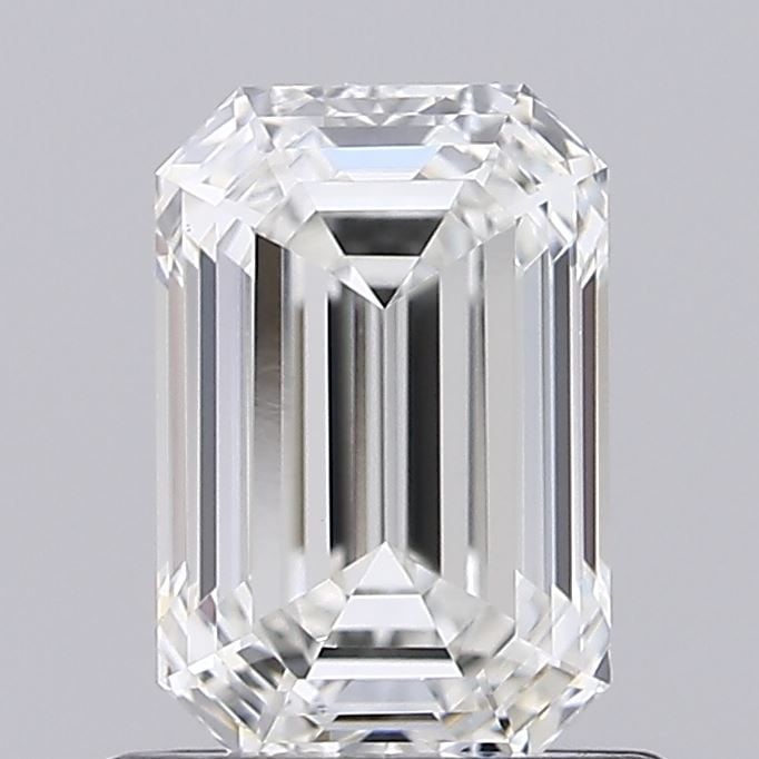 Loose Diamond - EMERALD 1.0ct F VVS2: Loose Diamond - EMERALD 1.0ct F VVS2 Source: This is a real non-mined Diamond that has been grown in a lab Shape: EMERALD Carats: 1.0 Color: F Clarity: VVS2 Certification: IGI Video: