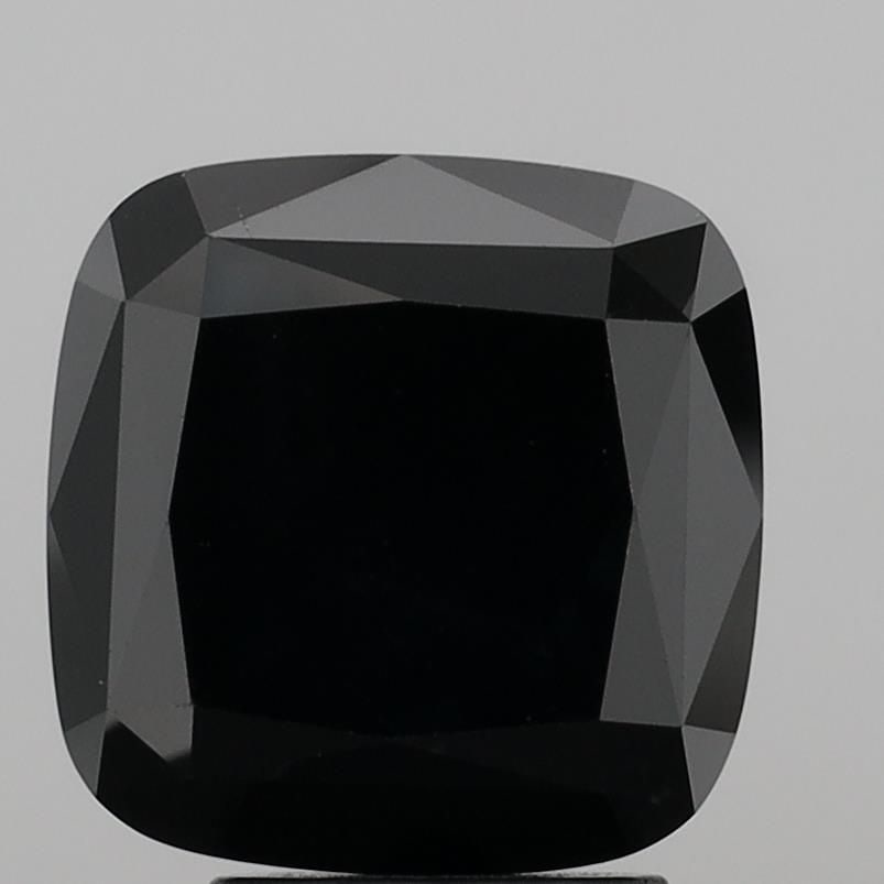 Loose Diamond - CUSHION MODIFIED 5.47ct Fancy Black (1 of 1)