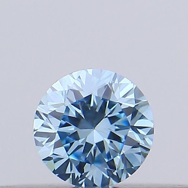 Loose Diamond - ROUND 0.12ct Fancy Vivid Blue VS2: Loose Diamond - ROUND 0.12ct Fancy Vivid Blue VS2 Source: This is a real non-mined Diamond that has been grown in a lab Shape: ROUND Carats: 0.12 Color: Fancy Vivid Blue Certification: IGI Video: