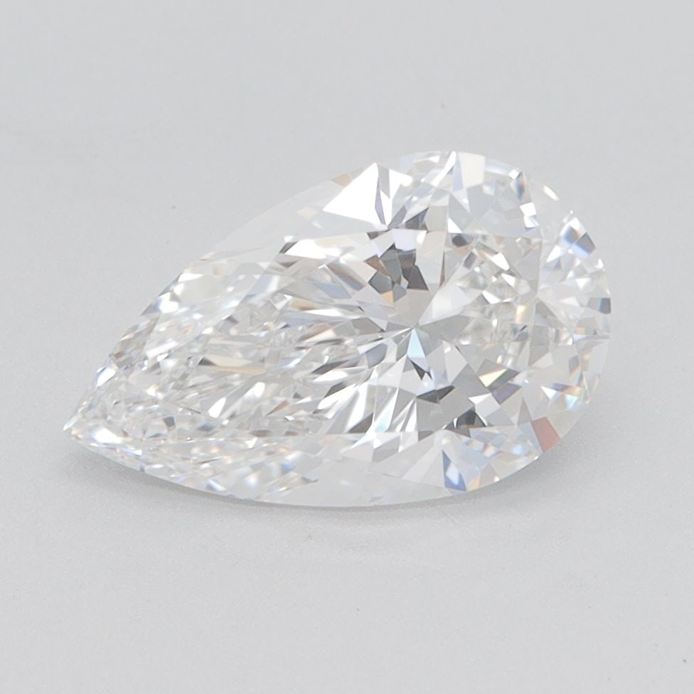 Loose Diamond - PEAR 1.58ct E IF: Loose Diamond - PEAR 1.58ct E IF Source: This is a real non-mined Diamond that has been grown in a lab Shape: PEAR Carats: 1.58 Color: E Clarity: IF Certification: IGI Video: