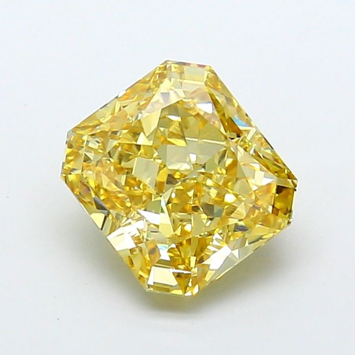 Loose Diamond - RADIANT 4.63ct Fancy Yellow VS1: Loose Diamond - RADIANT 4.63ct Fancy Yellow VS1 Source: This is a real non-mined Diamond that has been grown in a lab Shape: RADIANT Carats: 4.63 Color: Fancy Yellow Certification: IGI Video: