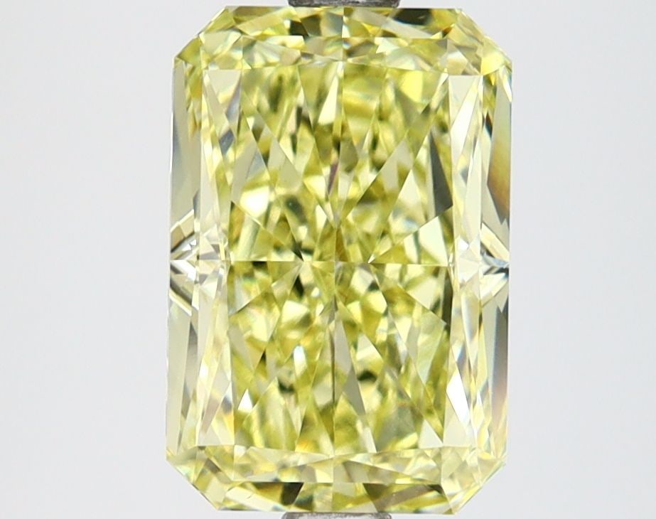 Loose Diamond - RADIANT 2.74ct Fancy Intense Yellow VS1: Loose Diamond - RADIANT 2.74ct Fancy Intense Yellow VS1 Source: This is a real non-mined Diamond that has been grown in a lab Shape: RADIANT Carats: 2.74 Color: Fancy Intense Yellow Certification: IGI