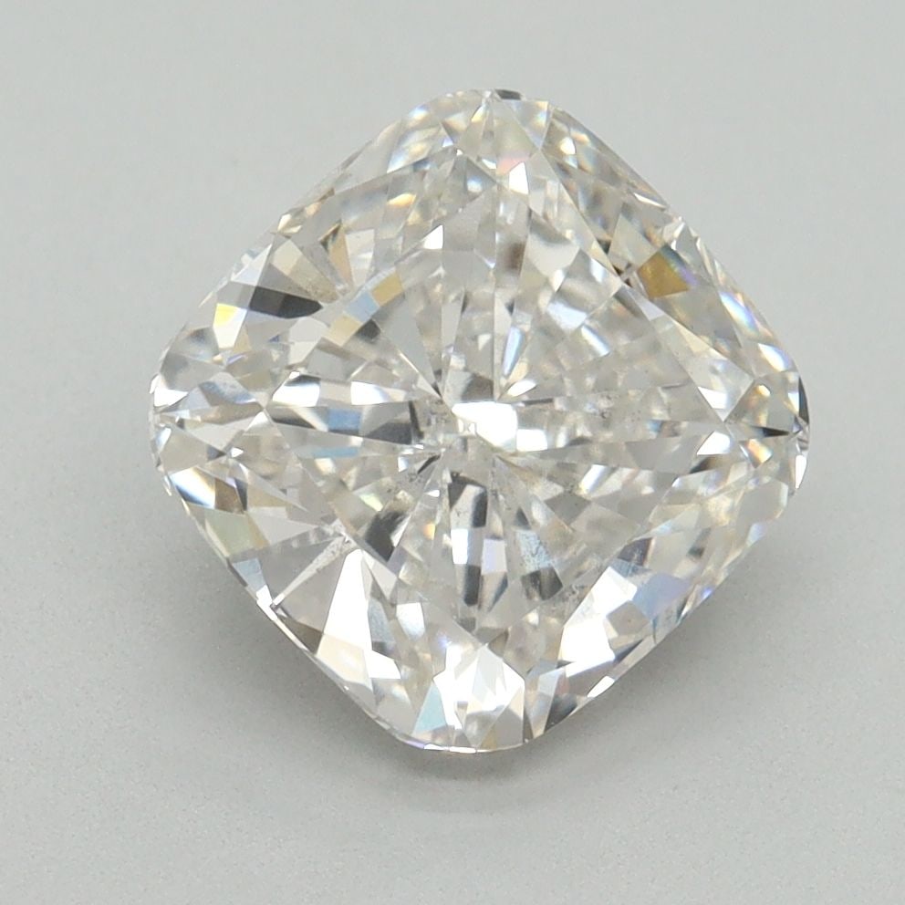 Loose Diamond - CUSHION BRILLIANT 3.03ct F VS2: Loose Diamond - CUSHION BRILLIANT 3.03ct F VS2 Source: This is a real non-mined Diamond that has been grown in a lab Shape: CUSHION BRILLIANT Carats: 3.03 Color: F Clarity: VS2 Certification: GSI Vide
