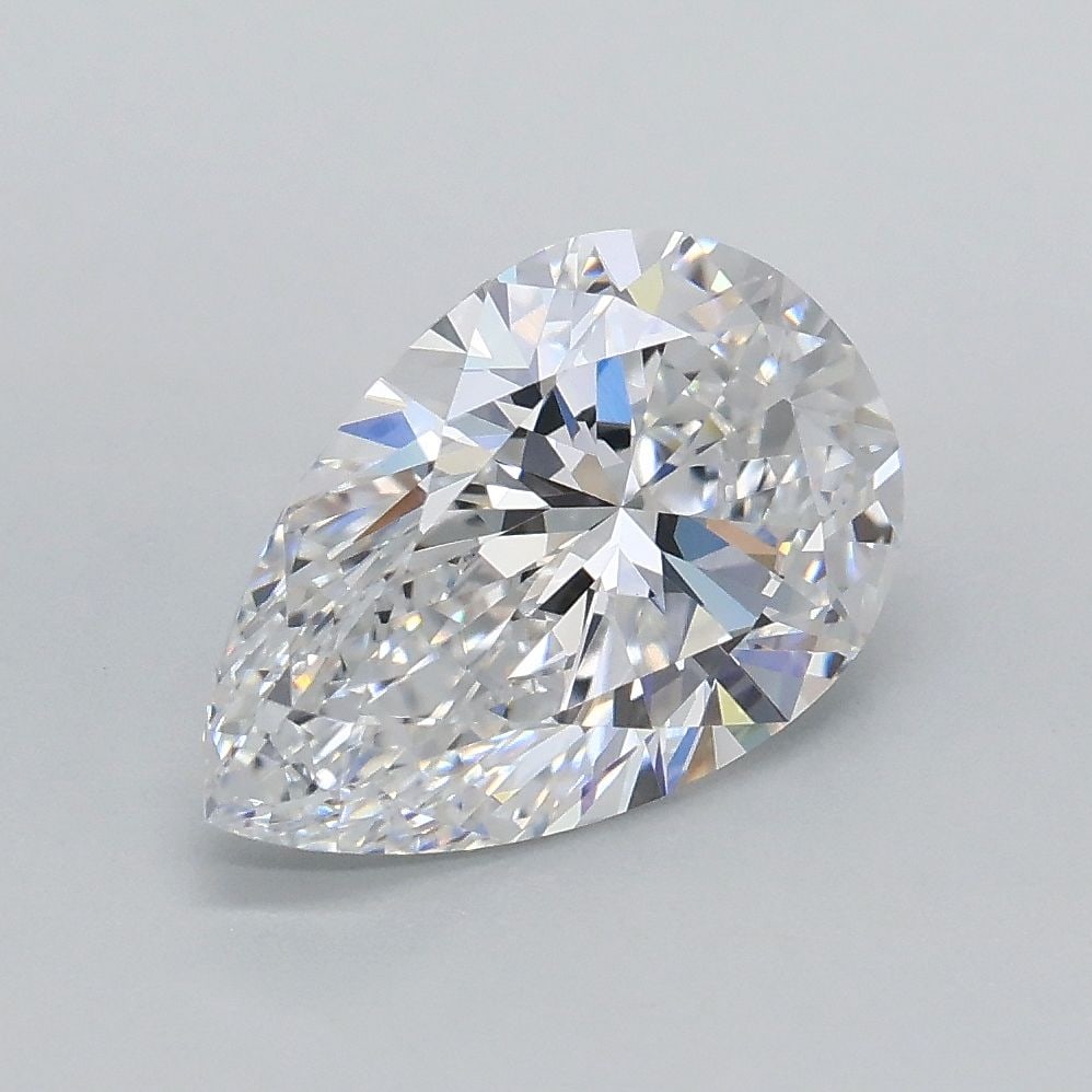 Loose Diamond - PEAR 1.59ct D VVS2: Loose Diamond - PEAR 1.59ct D VVS2 Source: This is a real non-mined Diamond that has been grown in a lab Shape: PEAR Carats: 1.59 Color: D Clarity: VVS2 Certification: IGI Video: