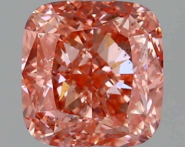 Loose Diamond - CUSHION MODIFIED 1.57ct Fancy Vivid Pink VS2: Loose Diamond - CUSHION MODIFIED 1.57ct Fancy Vivid Pink VS2 Source: This is a real non-mined Diamond that has been grown in a lab Shape: CUSHION MODIFIED Carats: 1.57 Color: Fancy Vivid Pink Certific