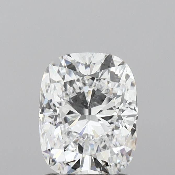 Loose Diamond - CUSHION MODIFIED 1.51ct D VVS1: Loose Diamond - CUSHION MODIFIED 1.51ct D VVS1 Source: This is a real non-mined Diamond that has been grown in a lab Shape: CUSHION MODIFIED Carats: 1.51 Color: D Clarity: VVS1 Certification: IGI Vide