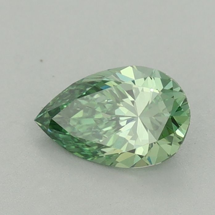 Loose Diamond - PEAR 0.6ct Fancy Vivid Green VVS2 (1 of 1)