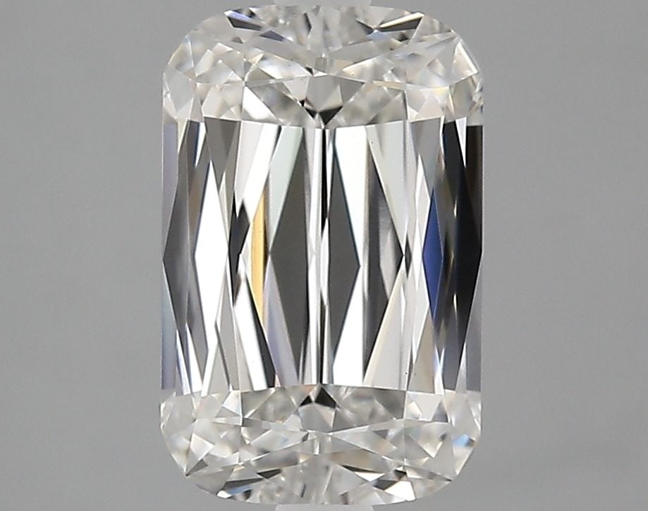Loose Diamond - CUSHION MODIFIED 2.17ct F VVS2: Loose Diamond - CUSHION MODIFIED 2.17ct F VVS2 Source: This is a real non-mined Diamond that has been grown in a lab Shape: CUSHION MODIFIED Carats: 2.17 Color: F Clarity: VVS2 Certification: IGI Vide