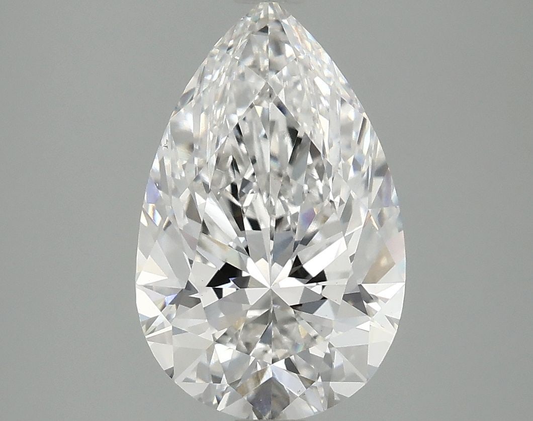 Loose Diamond - PEAR 3.1ct F VS1: Loose Diamond - PEAR 3.1ct F VS1 Source: This is a real non-mined Diamond that has been grown in a lab Shape: PEAR Carats: 3.1 Color: F Clarity: VS1 Certification: IGI Video:
