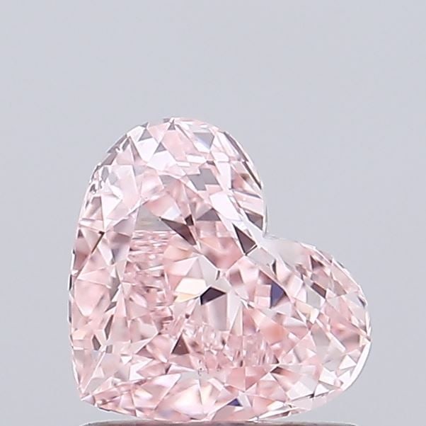 Loose Diamond - HEART 1.03ct Fancy Vivid Pink VS1: Loose Diamond - HEART 1.03ct Fancy Vivid Pink VS1 Source: This is a real non-mined Diamond that has been grown in a lab Shape: HEART Carats: 1.03 Color: Fancy Vivid Pink Certification: IGI Video: