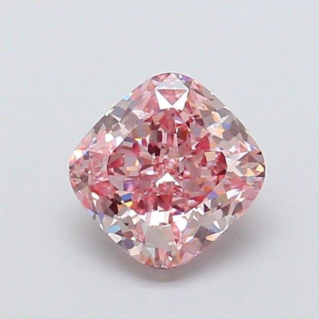Loose Diamond - CUSHION MODIFIED 2.03ct Fancy Intense Pink VS1: Loose Diamond - CUSHION MODIFIED 2.03ct Fancy Intense Pink VS1 Source: This is a real non-mined Diamond that has been grown in a lab Shape: CUSHION MODIFIED Carats: 2.03 Color: Fancy Intense Pink Cert