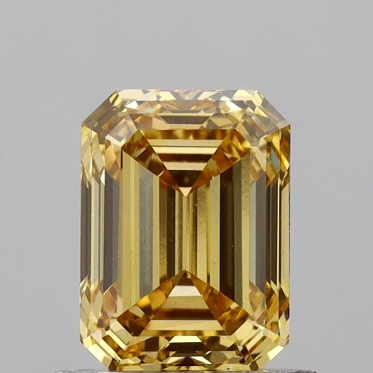 Loose Diamond - EMERALD 1.06ct Fancy Vivid Yellow VS1: Loose Diamond - EMERALD 1.06ct Fancy Vivid Yellow VS1 Source: This is a real non-mined Diamond that has been grown in a lab Shape: EMERALD Carats: 1.06 Color: Fancy Vivid Yellow Certification: NONE Vi