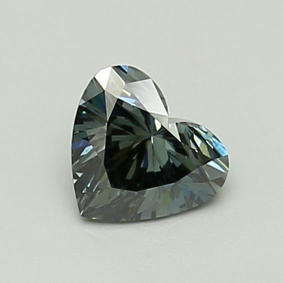 Loose Diamond - HEART 1.02ct Fancy Vivid Blue SI1: Loose Diamond - HEART 1.02ct Fancy Vivid Blue SI1 Source: This is a real non-mined Diamond that has been grown in a lab Shape: HEART Carats: 1.02 Color: Fancy Vivid Blue Certification: NONE Video: