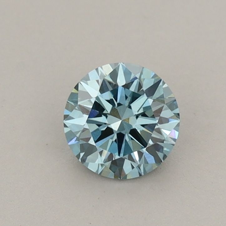 Loose Diamond - ROUND 0.6ct Fancy Vivid Blue VS1 (1 of 1)
