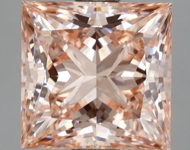 Loose Diamond - PRINCESS 2.57ct Fancy Vivid Pink VS1: Loose Diamond - PRINCESS 2.57ct Fancy Vivid Pink VS1 Source: This is a real non-mined Diamond that has been grown in a lab Shape: PRINCESS Carats: 2.57 Color: Fancy Vivid Pink Certification: IGI Video