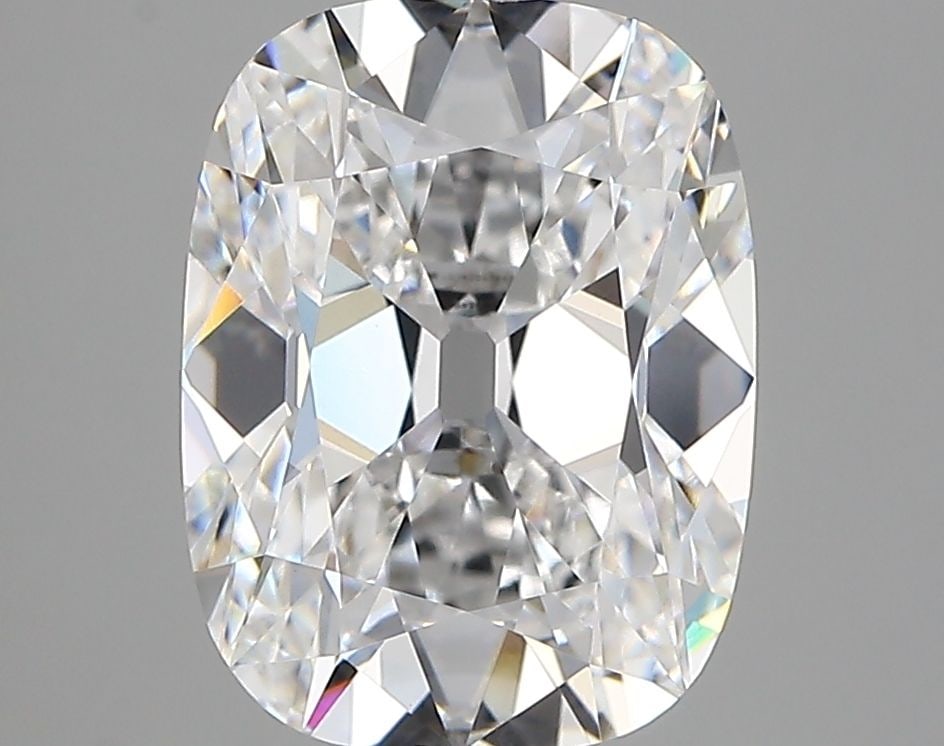 Loose Diamond - CUSHION MODIFIED 3.51ct D VVS2: Loose Diamond - CUSHION MODIFIED 3.51ct D VVS2 Source: This is a real non-mined Diamond that has been grown in a lab Shape: CUSHION MODIFIED Carats: 3.51 Color: D Clarity: VVS2 Certification: IGI Vide