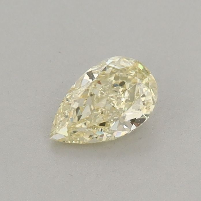Loose Diamond - PEAR 0.33ct Fancy Light Yellow VS1: Loose Diamond - PEAR 0.33ct Fancy Light Yellow VS1 Source: This is a real non-mined Diamond that has been grown in a lab Shape: PEAR Carats: 0.33 Color: Fancy Light Yellow Certification: IGI Video: