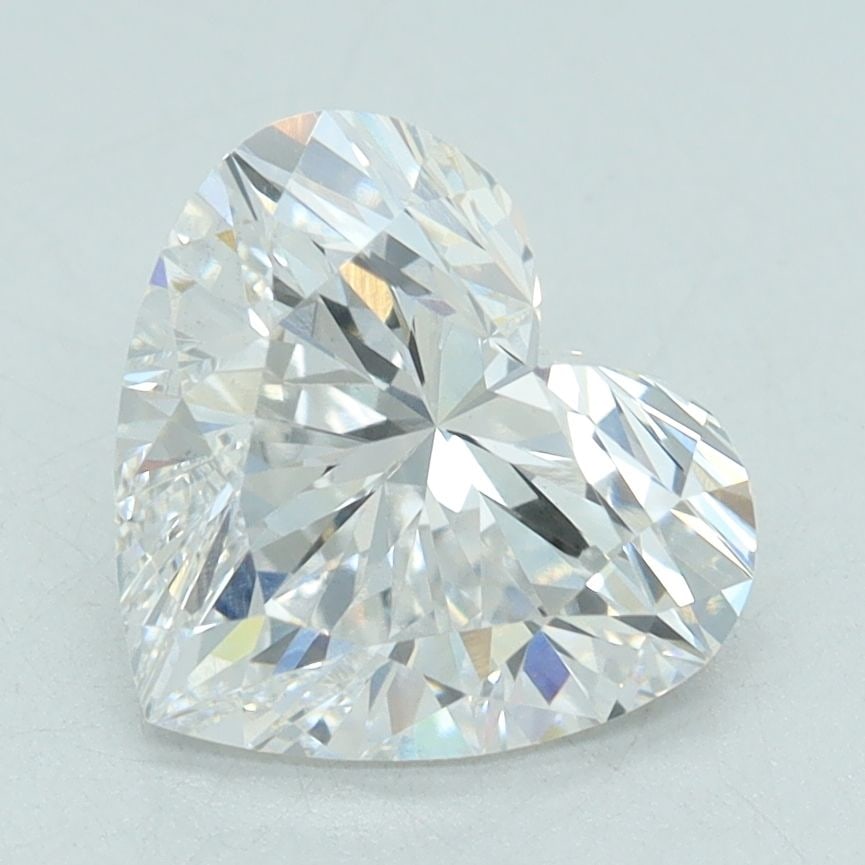 Loose Diamond - HEART 1.61ct D VS2: Loose Diamond - HEART 1.61ct D VS2 Source: This is a real non-mined Diamond that has been grown in a lab Shape: HEART Carats: 1.61 Color: D Clarity: VS2 Certification: IGI Video: