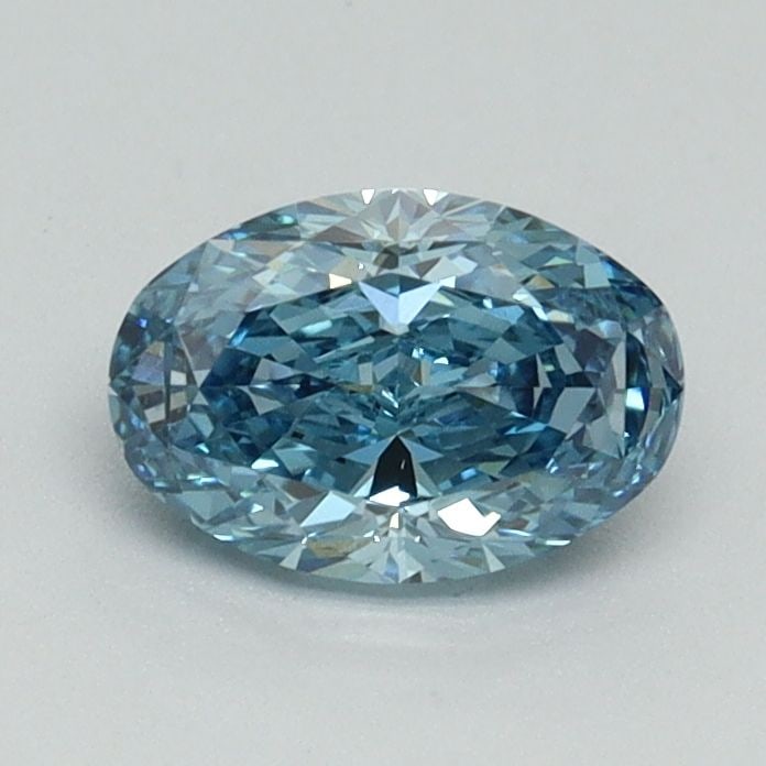 Loose Diamond - OVAL 0.81ct Fancy Vivid Blue VS1: Loose Diamond - OVAL 0.81ct Fancy Vivid Blue VS1 Source: This is a real non-mined Diamond that has been grown in a lab Shape: OVAL Carats: 0.81 Color: Fancy Vivid Blue Certification: IGI Video: